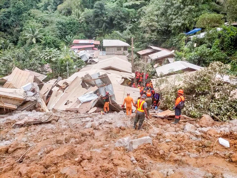 View - 	Đã có hơn 90 người thiệt mạng trong thảm họa lở đất Philippines